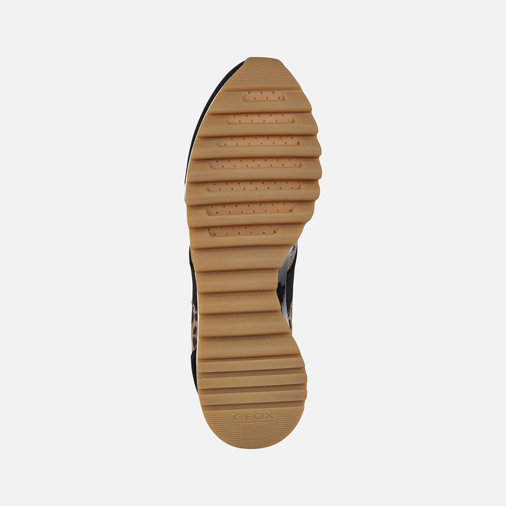 Geox Bayan Spor Ayakkabı Siyah - Tabelya - YNL-358467